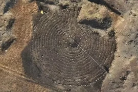 Phát hiện mê cung hình tròn cổ đại lớn nhất Ấn Độ 