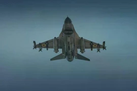 Máy bay tiêm kích F-16 của Ukrainian Air Force.