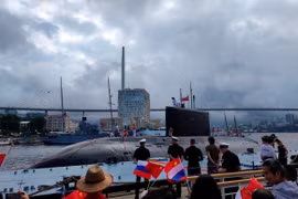 Nga - Trung tập trận quy mô lớn trên biển