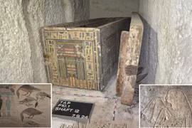 Khai quật phòng mộ nữ tư tế Ai Cập cổ đại, hé lộ nghi lễ thờ thần