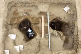 Khai thác khí đốt, công nhân hốt hoảng phát hiện xác ướp cổ đại