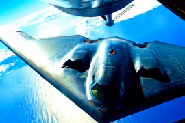 Máy bay ném bom tàng hình B-2 Mỹ tham gia vào cuộc tấn công Iran 