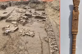 Cận cảnh chiếc bút xương thế kỷ thứ 5 Trước Công Nguyên 