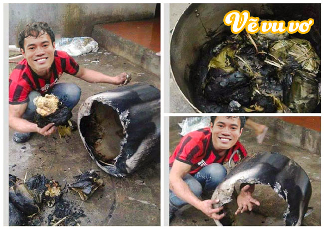 Khi Văn Toan canh nồi bánh chưng thì sẽ như thế nào...
