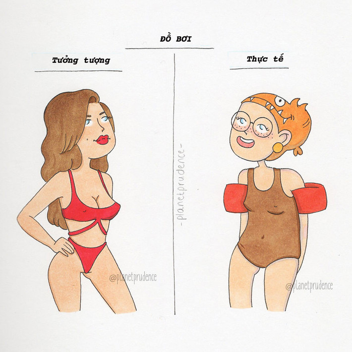 "Hè này diện bikini tắm biển thì mình sẽ quyến rũ lắm nhỉ?", "Lúc đó có nhiều anh quá mình biết chọn ai đây?"... Bao nhiêu ý nghĩ tan thành mây khói vì trước đó bạn quá chiều chuộng bản thân bởi những chiếc hamburger, rồi thì vô vàn ly trà sữa. Dẹp dẹp, không khoe dáng gì nữa.