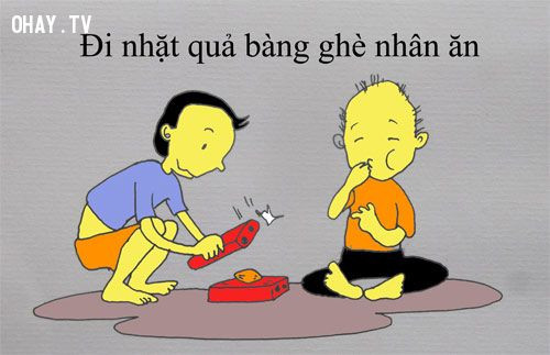Đối với nhưng thế hệ 8X, tuổi thơ là những kỉ niệm đẹp và những trò chơi "nghịch dại" mà chỉ thời bấy giờ mới có. Có những ngày mưa gió cũng rủ nhau đi nhặt quả bàng, rửa sạch, ăn hết phần ngoài rồi lại lấy gạch ghè nhân ăn. Nhân bàng bùi bùi, thơm thơm, béo ngậy...