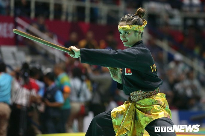 Ở SEA Games 29 cách đây 1 năm, các VĐV Việt Nam cũng chỉ giành 1 huy chương trong 6 nội dung biểu diễn (HCV nội dung đồng đội nữ).