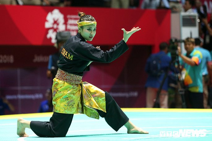 Chiều nay, Pencak Silat Việt Nam mới thực sự có cơ hội lớn để giành huy chương vàng khi có tới 5 VĐV thi đấu chung kết đối kháng, trong đó có 5 trận gặp võ sĩ chủ nhà Indonesia.