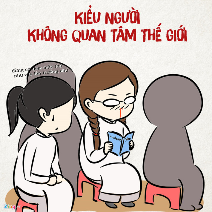 Phải thừa nhận trong đám bạn lúc nào cũng có ít nhất một đứa không muốn giao tiếp với ai, kệ xung quanh thích làm gì thì làm. Trong lễ khai giảng, khi bạn bè nói chuyện vui đùa không hết thì nó lại cắm mặt vào sách, hoặc không thì cứ bấm điện thoại. Khó hiểu!