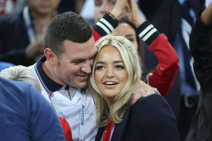 Megan Davison, bạn gái của người hùng Jordan Pickford.