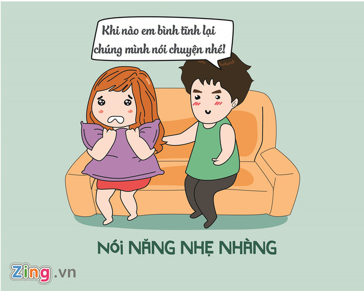 Thái độ của các chàng trai trong một cuộc xung đột, cãi vã cũng luôn được con gái để ý và cân nhắc xem đó có phải là người xứng đáng để tin tưởng hay không. Bởi vậy, hãy luôn tử tế và có văn hóa trong mọi hoàn cảnh nhé.