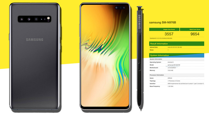 Khi đem so sánh, có thể thấy điểm sức mạnh Geekbench của mã SM-970F tốt hơn so với mã SM-N976B. Chứng tỏ các nhà phát triển Hàn Quốc đang tối ưu hoá phần mềm để phù hợp với phần cứng của thiết bị, từ đó tăng hiệu năng hoạt động của Samsung Galaxy Note 10.