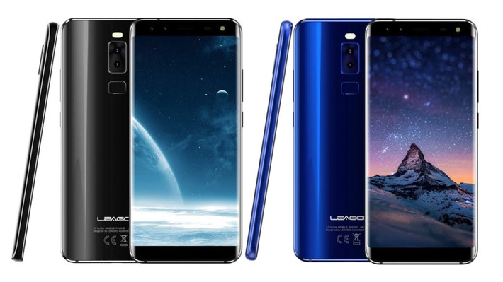 LEAGOO S8 và S8 Pro: Cả hai chiếc smartphone độc lạ này đều sở hữu thiết kế màn hình tràn viền, hai cạnh bên được bo cong rất đẹp mắt, với tỷ lệ hiển thị 18:9 thời thượng. Cả hai mẫu smartphone “đẹp lạ” này đều được trang bị camera kép, viên pin hơn 3.000mAh, tấm kính cường lực Corning Gorilla Glass 4 trứ danh và chạy hệ điều hành android 7.1.