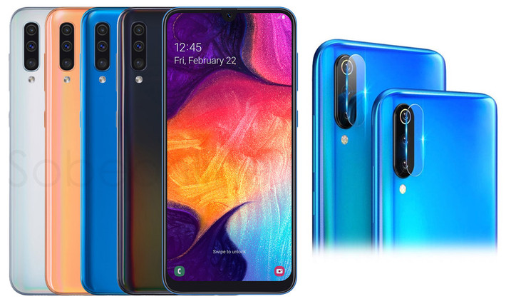Galaxy A50 là chiếc điện thoại tầm trung được Samsung đưa ra để hạ các đối thủ đến từ đất nước tỷ dân. Với tầm giá 7 triệu đồng, người dùng được hưởng mẫu máy có cụm 3 camera, gồm 1 ống kính siêu rộng.