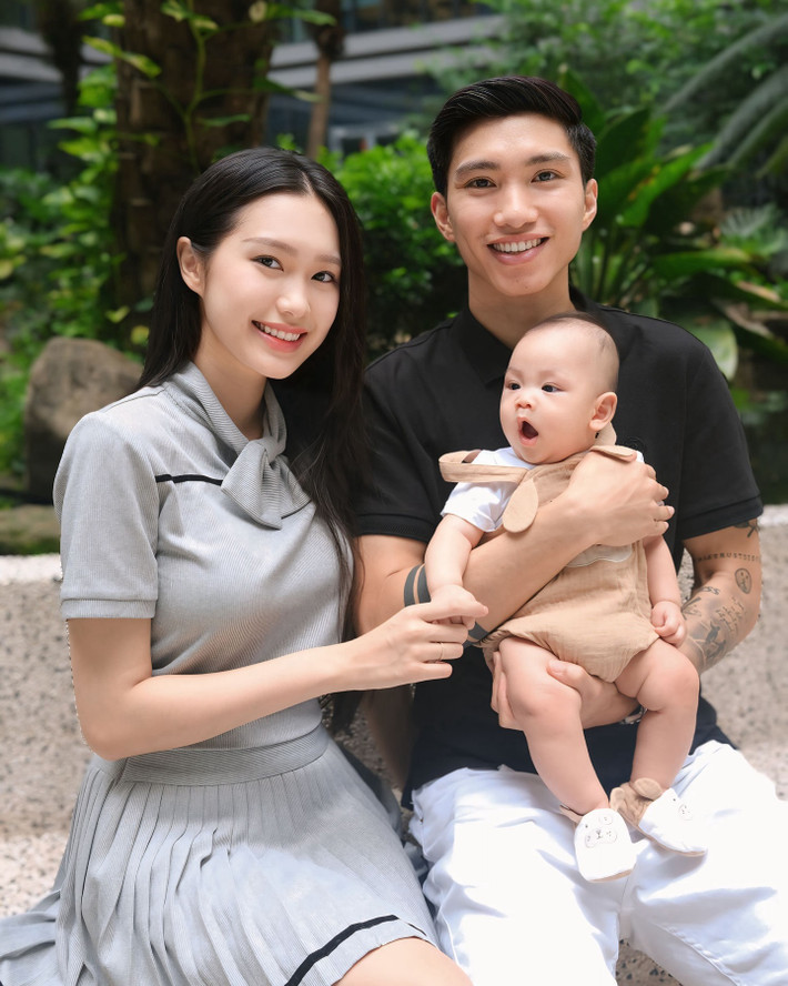 Sau khi sinh xong, Hải My đã nhanh chóng lấy lại được vóc dáng thon gọn.(Ảnh: IG Doãn Hải My)