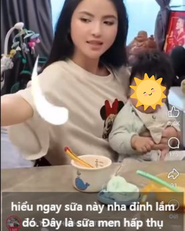 Tài khoản này bày tỏ sự bức xúc: "Ở video không nói bao nhiêu tháng được sử dụng nhưng CTH (Chu Thanh Huyền) cho Lido uống (không biết uống thật hay không) nhưng nhiều mẹ có con bằng Lido thấy thằng bé bụ bẫm rồi nghĩ do dùng cái này, mua về cho con uống lỡ có vấn đề gì xảy ra lại khổ".