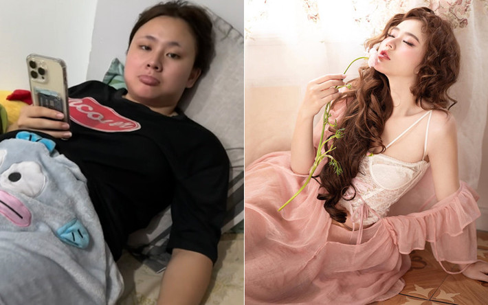 Suy sụp, mất ngủ, thường xuyên ăn đêm, coi việc ăn uống như một cách giải tỏa tâm lý, Hân tăng cân mất kiểm soát. Tháng 8 cùng năm, cân nặng của cô lên mức đỉnh điểm, 73kg.