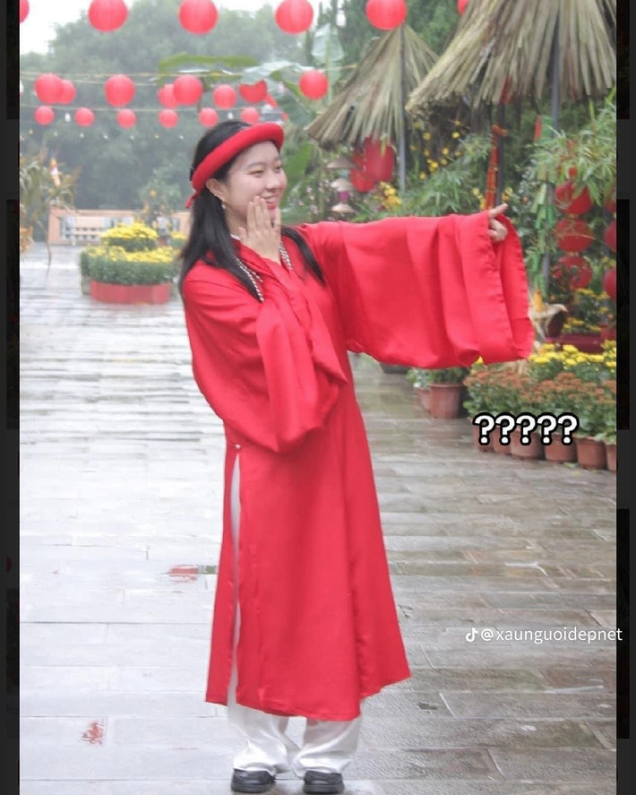 Kết quả khi tạo dáng theo gợi ý của thợ ảnh...