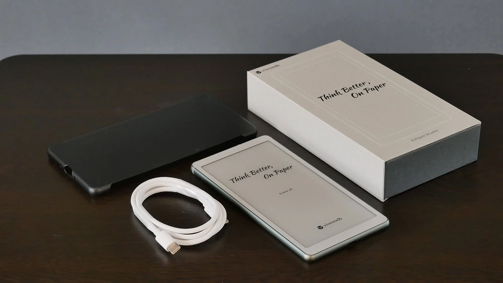 Viwoods AIPaper Reader, máy đọc sách dáng smartphone 