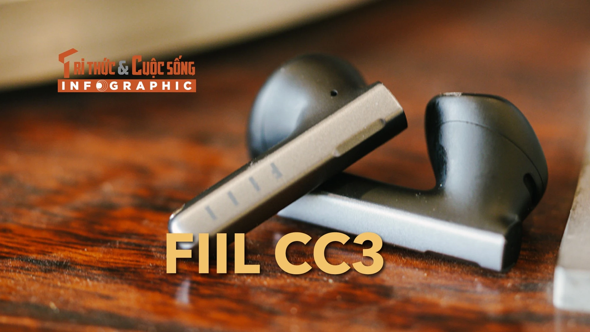 [INFOGRAPHIC] FIIL CC3, Tai nghe earbuds hiếm hoi có chống ồn chủ động ANC 