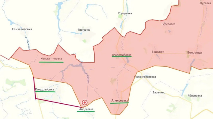 Quân đội Nga (RFAF) từ đầu cầu Kursk, đang tiến sâu vào tỉnh Sumy của Ukraine với tốc độ rất nhanh. Trang Military Review hôm nay đưa tin, Lữ đoàn Thủy quân lục chiến 155 RFAF đã giành quyền kiểm soát ngôi làng Andreyevka ở tỉnh Sumy; nằm bên sườn phải theo hướng tiến công của RFAF.