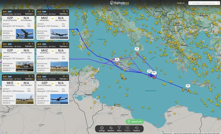 Điều đặc biệt là máy bay ném bom chiến lược B-1B, rất hiếm khi thực hiện các chuyến bay như vậy trên không phận Mỹ; trừ khi đây là một phần của hoạt động quân sự đang diễn ra, hay các chuyến bay chuẩn bị cho việc bắt đầu các nhiệm vụ tấn công, hoặc các cuộc tuần tra không phận tầm xa.