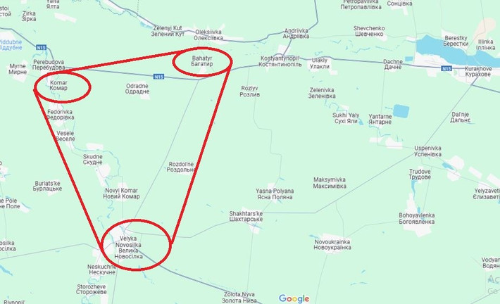 Trước đó, AFU đang dựa vào “tam giác phòng ngự" Komar-Bogatyr-Velyka Novosyolka để phản công vào Mariupol vào mùa hè năm 2023, nhằm cắt đứt tuyến đường bộ của quân đội Nga tới Crimea. Hiện tại khu vực tam giác chỉ còn làng Komar là "còn sống". Một khi mất đi, mọi ý tưởng chiến lược trước đây của quân đội Ukraine đều trở nên vô nghĩa.