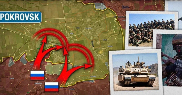 Điều này sẽ đồng nghĩa với việc RFAF có thể bao vây hoàn toàn quân Ukraine tại Pokrovsk - Mirnograd. Để tiếp tục phát triển về phía bắc, Tập đoàn quân hỗn hợp số 2 RFAF, phải kiểm soát khu vực nhà dân ở phía tây thành phố.