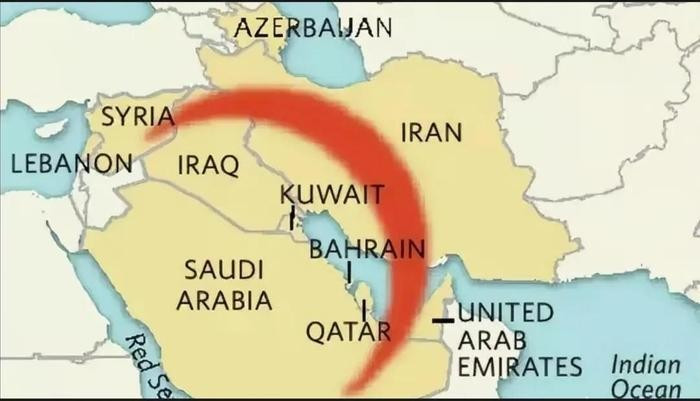 Medvedev phân tích, trong một thời gian khá dài, Tehran đã phát triển khá thành công chiến lược "Vành đai kháng chiến Shiite". Vành đai này liên quan đến Syria, miền nam Iraq, Lebanon, một phần của Bahrain và Yemen. Các chi nhánh của Lực lượng vệ binh cách mạng Iran (IRGC) hoạt động tốt ở Iraq và tướng Qasem Soleimani đã có công xây dựng lực lượng này.