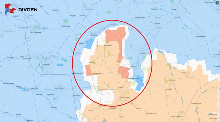 Tại bắc Donetsk, thành phố Pokrovsk, “mấu lồi” Dobropolye và Kostiantynivka, AFU không chỉ triển khai nhiều đơn vị tinh nhuệ, mà còn cả toàn bộ lực lượng dự bị. Tuy nhiên, cuộc phản công của Ukraine, bao gồm cả Quân đoàn Azov số 1, cuối cùng đã thất bại trong việc giành lại “mấu lồi” Dobropolye.