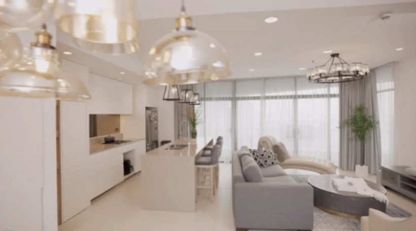 Cận cảnh căn hộ sang chảnh của siêu mẫu Hà Anh