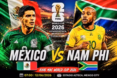 Dự đoán Mexico vs Nam Phi: El Tri giành 3 điểm đầu tiên