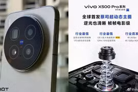 Vivo X500 Pro/Pro Max lộ diện ngoài đời, đổi thiết kế camera sau