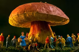 Loài nấm bí ẩn khiến con người nhìn thấy người tí hon