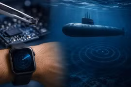 Cảm biến từ giúp smartwatch phát hiện tàu ngầm ở độ sâu 500 mét
