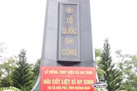 Tích cực xác định hơn 370 mộ liệt sĩ tại Đăk Pék, Quảng Ngãi