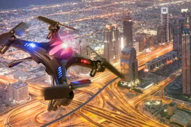  Phát triển kỹ thuật phát hiện drone bằng tín hiệu hạ điện từ