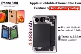 iOS 27 beta hé lộ iPhone sở hữu 2 pin, có thể là iPhone Fold