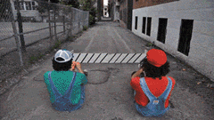 Super mario phiên bản đời thực.