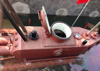 Đưa tàu ngầm Trường Sa sẽ thử nghiệm ở hồ