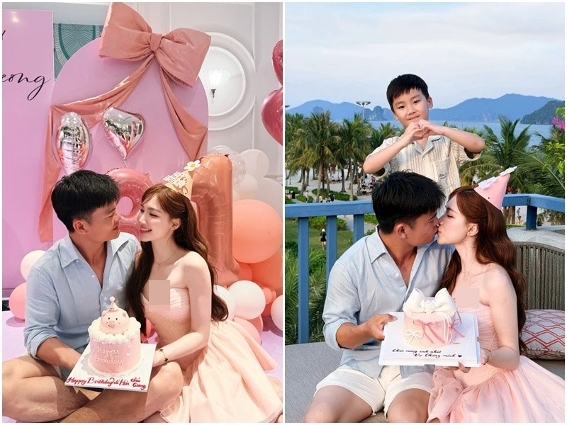 [GALLERY] Sinh nhật ngọt ngào của Hòa Minzy bên gia đình nhỏ