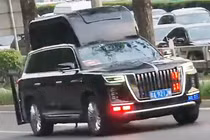 Khám phá Hongqi LS7 đặc biệt trong đoàn hộ tống Tổng thống Trump ở Bắc Kinh