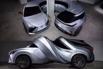  [GALLERY] Lexus "chơi lớn" hô biến RZ thành hình tròn, RX hình xoắn ốc