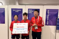 Minh Tân – Gia Nghi muốn dành tặng HCĐ ASIAD 20 cho người hâm mộ