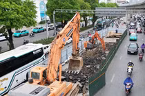 Hà Nội chốt hạn tháo rào thi công dự án chống ngập