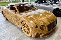 Chi tiết Bentley Continental GT bằng gỗ giá hơn 2,5 tỷ đồng