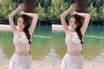 "Cô giáo hot girl" nổi tiếng nhất cõi mạng khoe dáng nuột nà