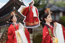 DJ Mie bất ngờ với giao diện hoàng hậu Hàn Quốc