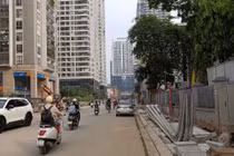 Dự án mở rộng đường Nguyễn Tuân khẩn trương về đích