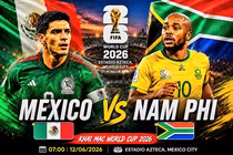 Dự đoán Mexico vs Nam Phi: El Tri giành 3 điểm đầu tiên